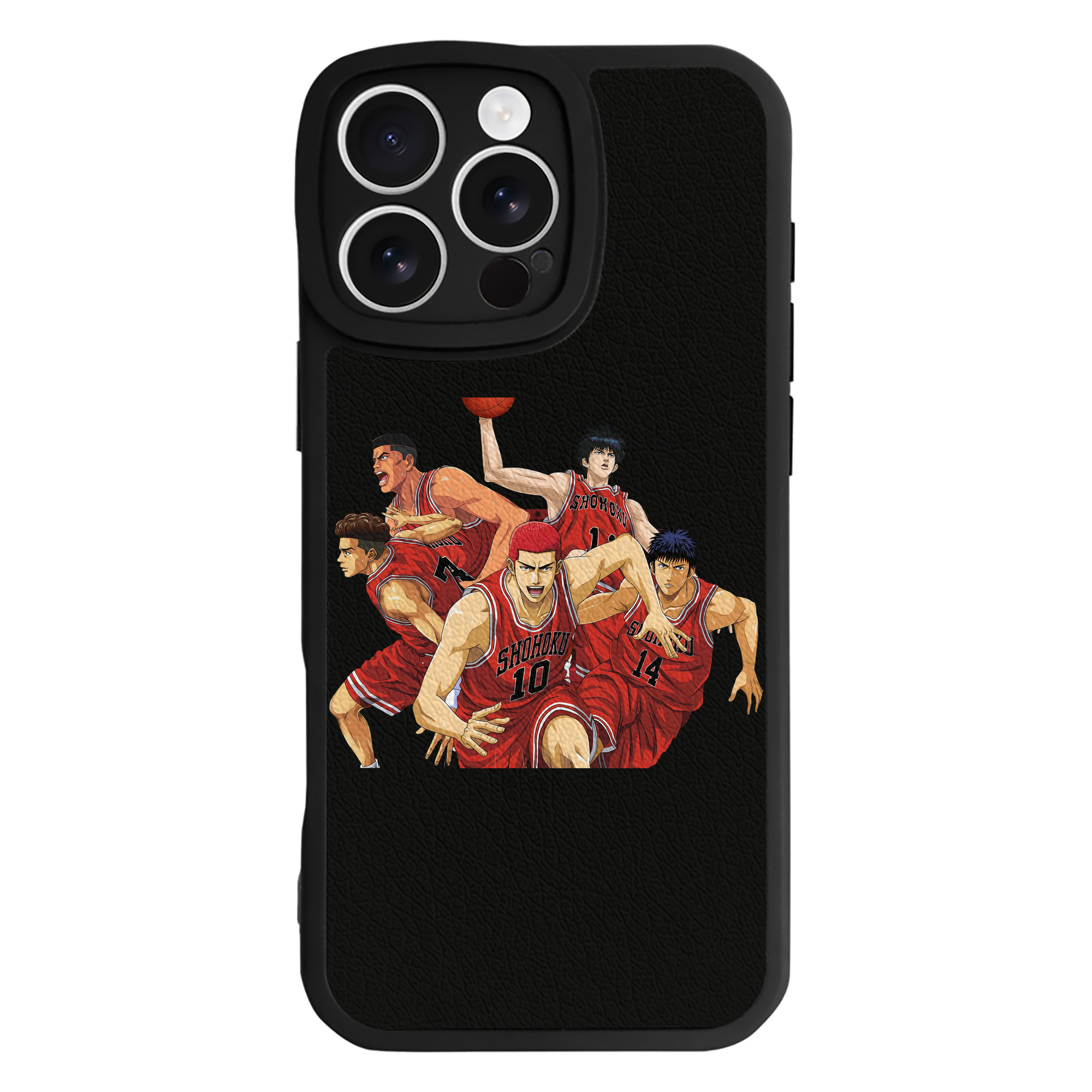（画像用） SLAM DUNK／スラムダンク 【iPhone 16シリーズ対応】シリコンスマホケース（レザー調） 材質：シリコン